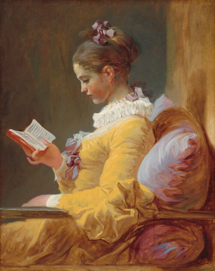 책 읽는 소녀(Young Girl Reading)