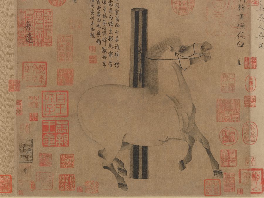 조야백도(照夜白圖, Night-Shining White)