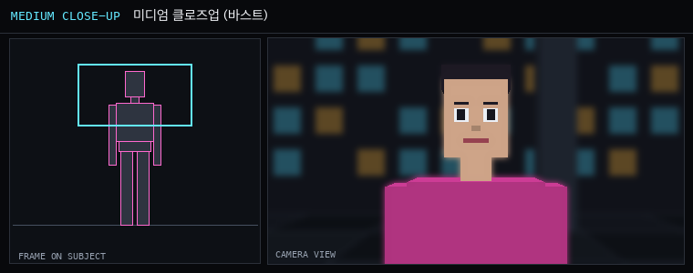카메라 샷 그림: mcu