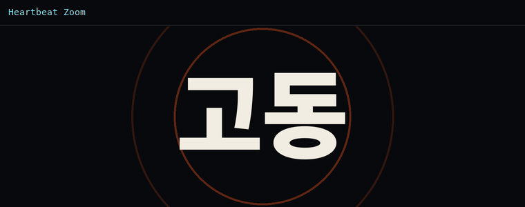 하트비트 줌