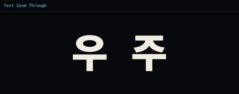 줌 스루